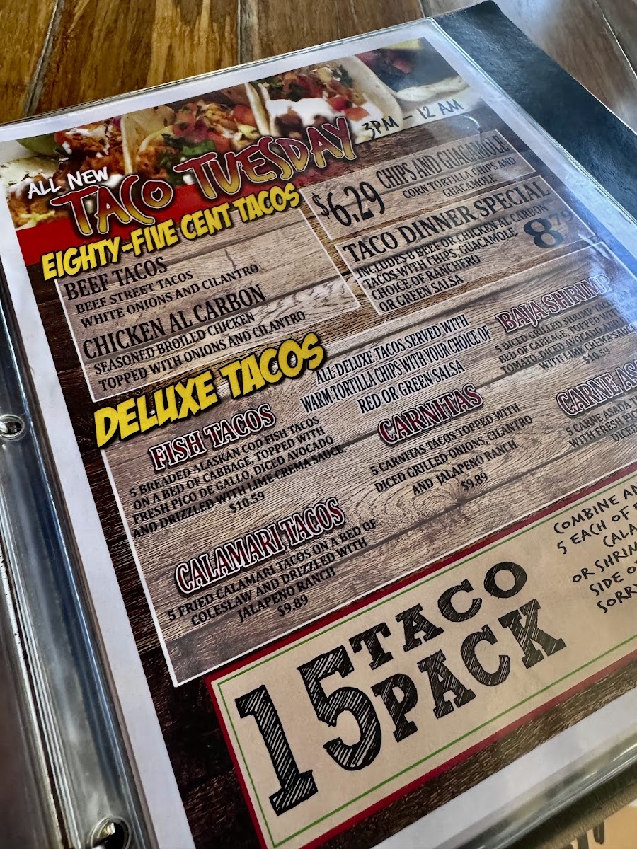 Schooners Patio Grille Menu - Image 3